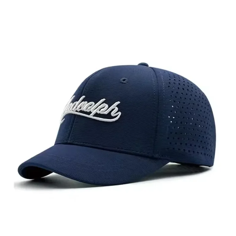 fitted short brim cap