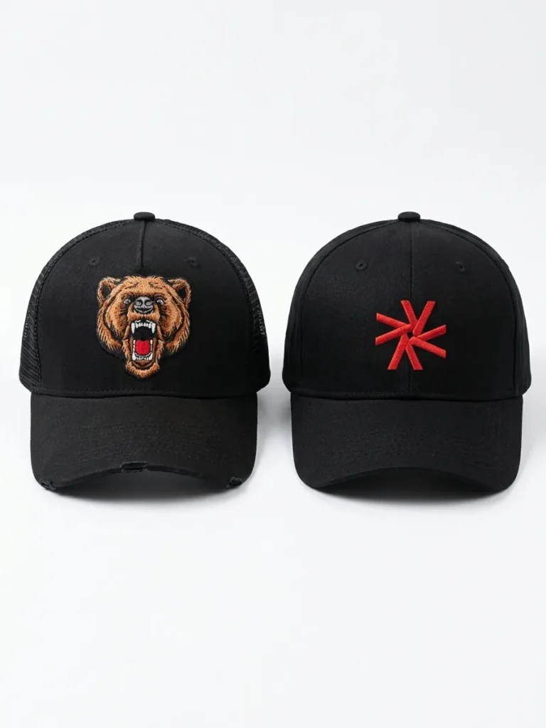 Baseball cap vs trucker hat